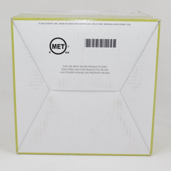 Scentsy Key Lime Pedestal Fun Fondue Warmer 2012 Complete in Box - Picture 10 of 10